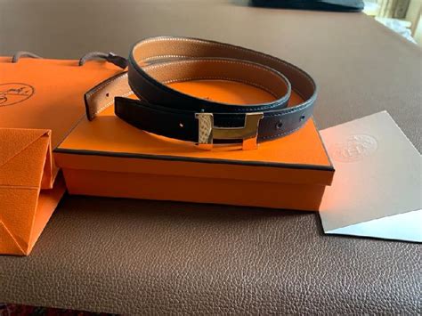 come riconoscere cintura hermes originale|authentic hermes belt.